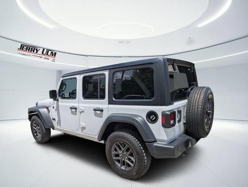 Bright White Clearcoat 2024 Jeep Wrangler Sport