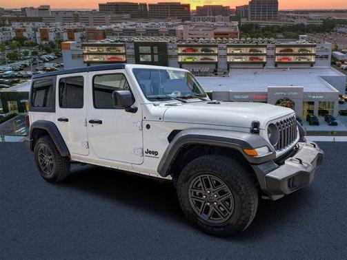 Bright White Clearcoat 2024 Jeep Wrangler Sport