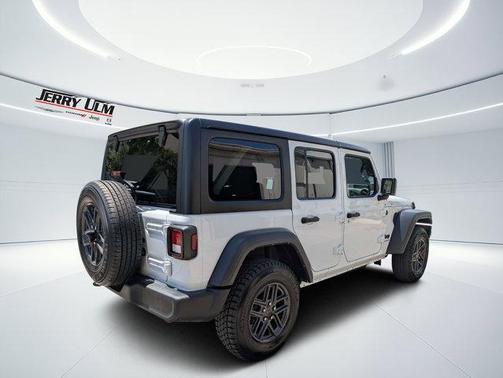 Bright White Clearcoat 2024 Jeep Wrangler Sport