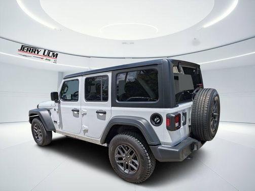 Bright White Clearcoat 2024 Jeep Wrangler Sport