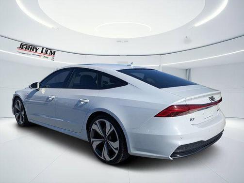 Glacier White Metallic 2022 Audi A7 55 Premium