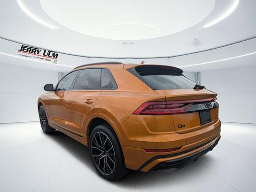 Dragon Orange Metallic 2023 Audi Q8 55 Premium Plus