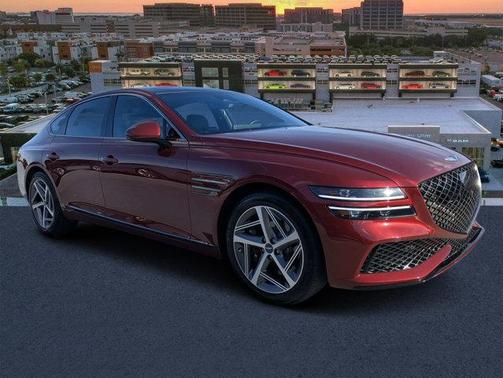 Red 2024 Genesis G80 3.5T Sport