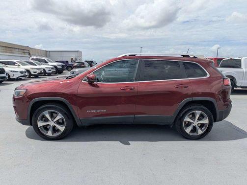 Velvet Red Pearlcoat 2019 Jeep Cherokee Limited