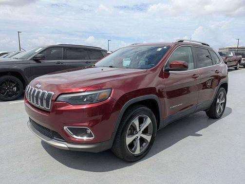 Velvet Red Pearlcoat 2019 Jeep Cherokee Limited