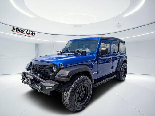 Ocean Blue Metallic 2019 Jeep Wrangler Unlimited Sport