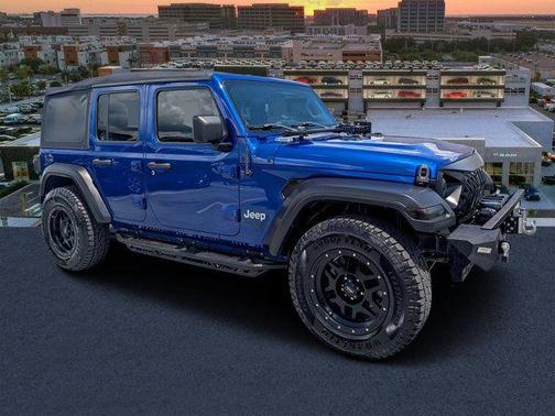 Ocean Blue Metallic 2019 Jeep Wrangler Unlimited Sport