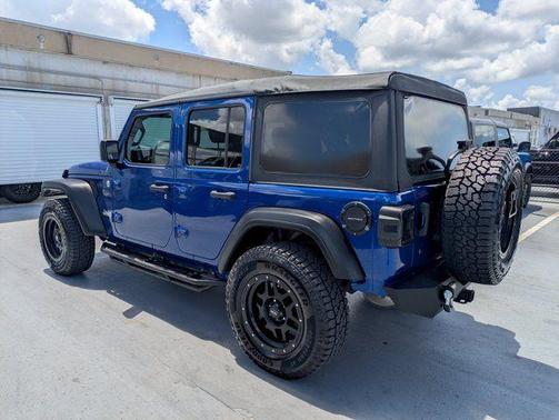 Ocean Blue Metallic 2019 Jeep Wrangler Unlimited Sport
