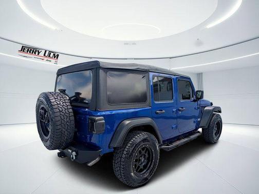 Ocean Blue Metallic 2019 Jeep Wrangler Unlimited Sport
