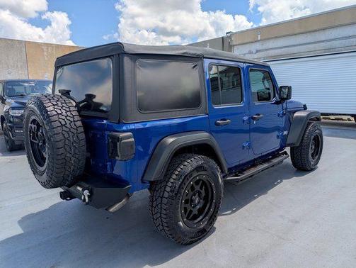 Ocean Blue Metallic 2019 Jeep Wrangler Unlimited Sport