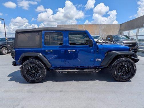 Ocean Blue Metallic 2019 Jeep Wrangler Unlimited Sport