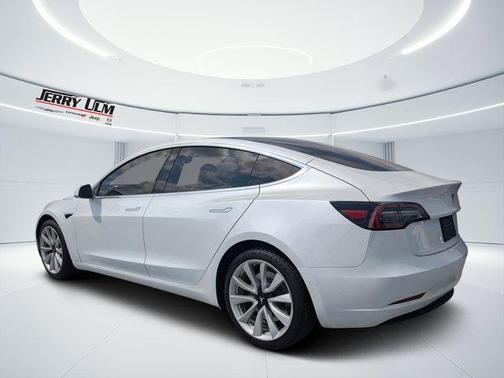 White 2020 Tesla Model 3 Long Range