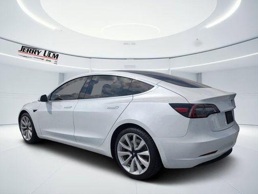 White 2020 Tesla Model 3 Long Range