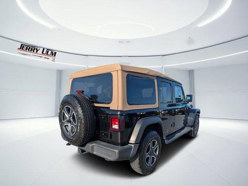 2020 Jeep Wrangler Unlimited Black and Tan 4X4