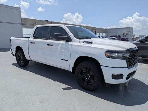Bright White Clearcoat 2025 RAM 1500 Tradesman