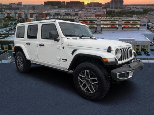 Bright White Clearcoat 2026 Jeep Wrangler Sahara
