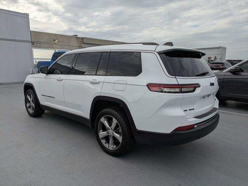 Bright White Clearcoat 2021 Jeep Grand Cherokee L Limited