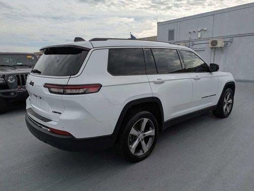 Bright White Clearcoat 2021 Jeep Grand Cherokee L Limited
