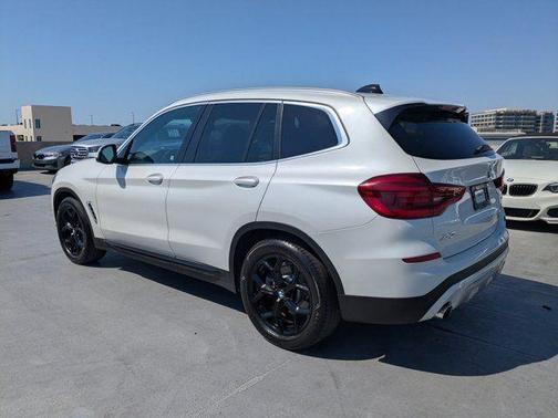 Mineral White Metallic 2020 BMW X3 sDrive30i