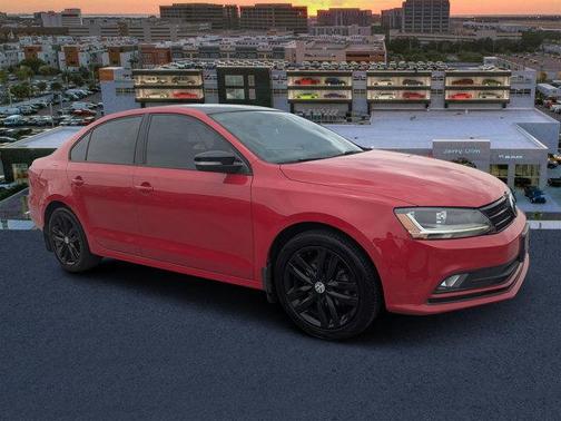 Tornado Red w/ Black Roof 2018 Volkswagen Jetta 1.8T SE Sport