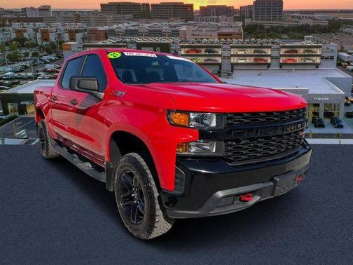 Red 2021 Chevrolet Silverado 1500 Custom Trail Boss