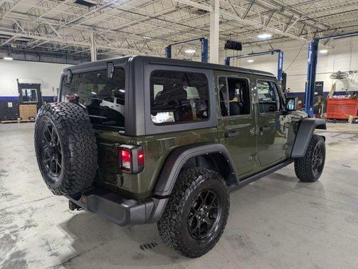 Sarge Green Clearcoat 2024 Jeep Wrangler Sport