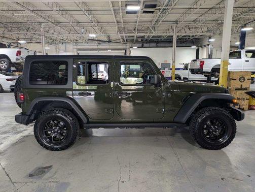 Sarge Green Clearcoat 2024 Jeep Wrangler Sport