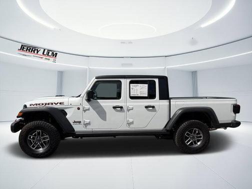 Bright White Clearcoat 2025 Jeep Gladiator Mojave