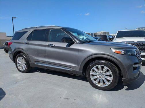 Carbonized Gray 2021 Ford Explorer Limited