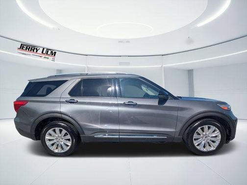 Carbonized Gray 2021 Ford Explorer Limited