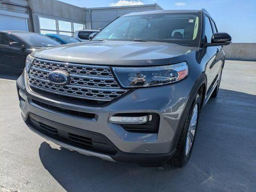Carbonized Gray 2021 Ford Explorer Limited