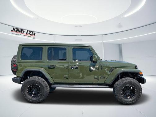 Sarge Green Clearcoat 2021 Jeep Wrangler Unlimited Sahara Altitude