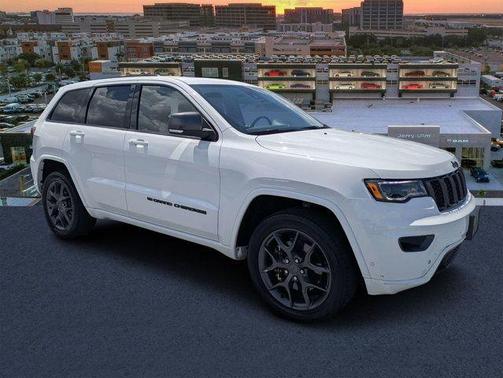 Bright White Clearcoat 2021 Jeep Grand Cherokee Limited