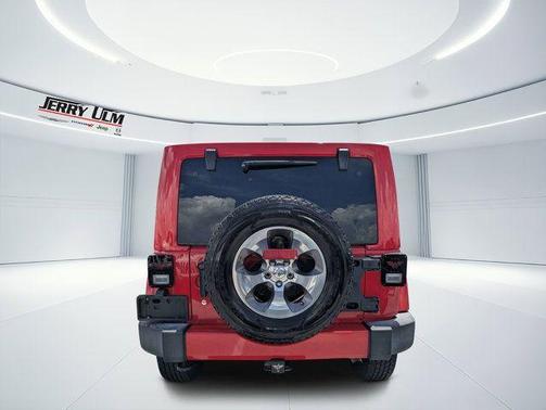 Firecracker Red Clearcoat 2017 Jeep Wrangler Unlimited Sahara