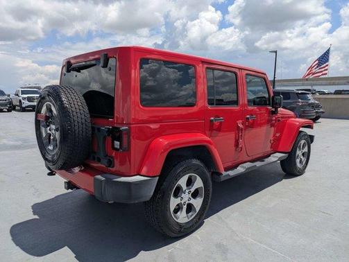 Firecracker Red Clearcoat 2017 Jeep Wrangler Unlimited Sahara