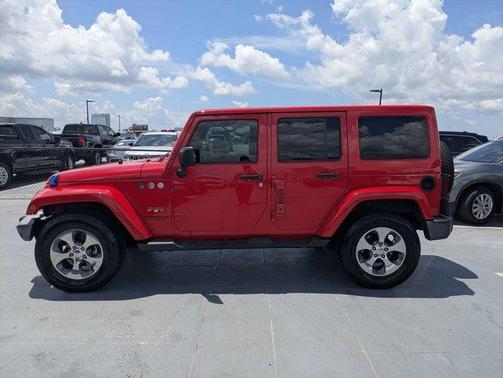 Firecracker Red Clearcoat 2017 Jeep Wrangler Unlimited Sahara
