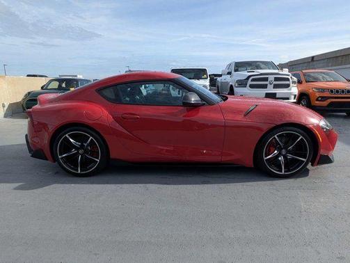 Renaissance Red 2020 Toyota Supra 3.0 Premium