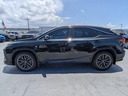 Black 2022 Lexus RX 350 F SPORT Handling
