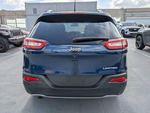 Patriot Blue Pearlcoat 2018 Jeep Cherokee Limited
