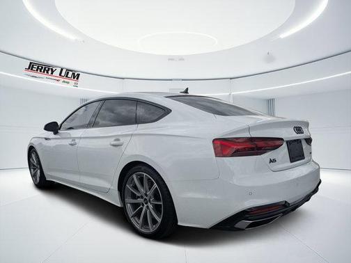 Arkona White 2025 Audi A5 Sportback S line Premium