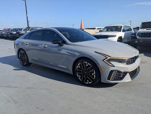 Wolf Gray 2025 Kia K5 GT