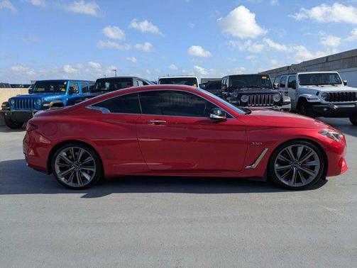 Dynamic Sunstone Red 2020 INFINITI Q60 3.0t Red Sport 400