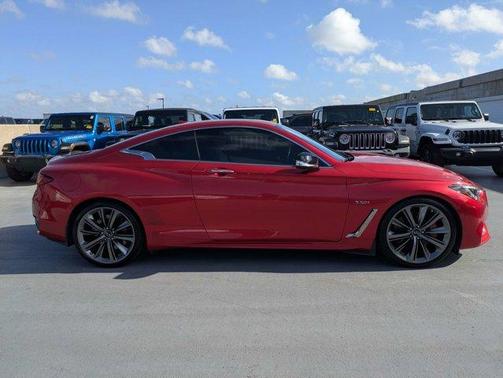 Dynamic Sunstone Red 2020 INFINITI Q60 3.0t Red Sport 400