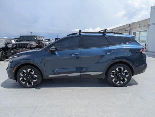 Blue 2024 Kia Sportage Plug-In Hybrid X-Line
