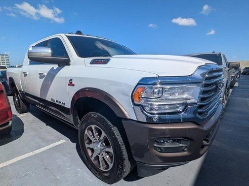 Bright White Clearcoat 2021 RAM 2500 Longhorn