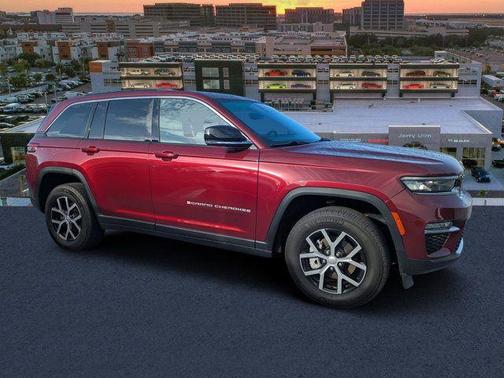 Velvet Red Pearlcoat 2024 Jeep Grand Cherokee Limited