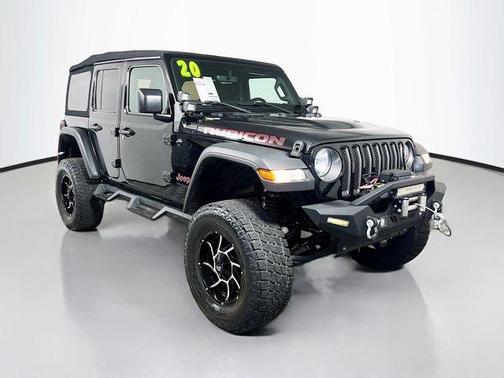 Black Clearcoat 2020 Jeep Wrangler Unlimited Rubicon