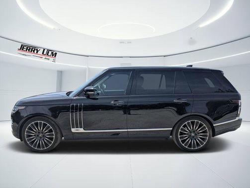 Santorini Black 2021 Land Rover Range Rover SV Autobiography LWB