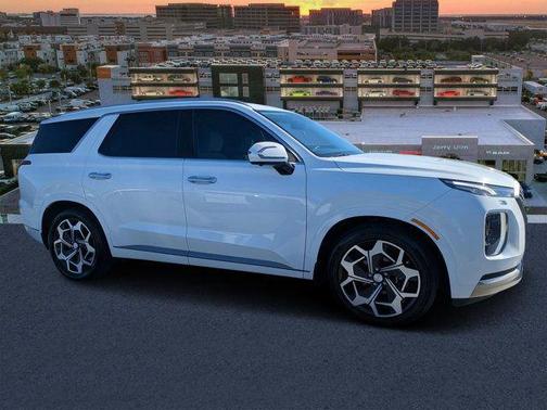 Hyper White 2022 Hyundai PALISADE Calligraphy