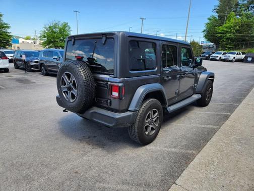 Granite Crystal Clearcoat Metallic 2018 Jeep Wrangler Unlimited Sport